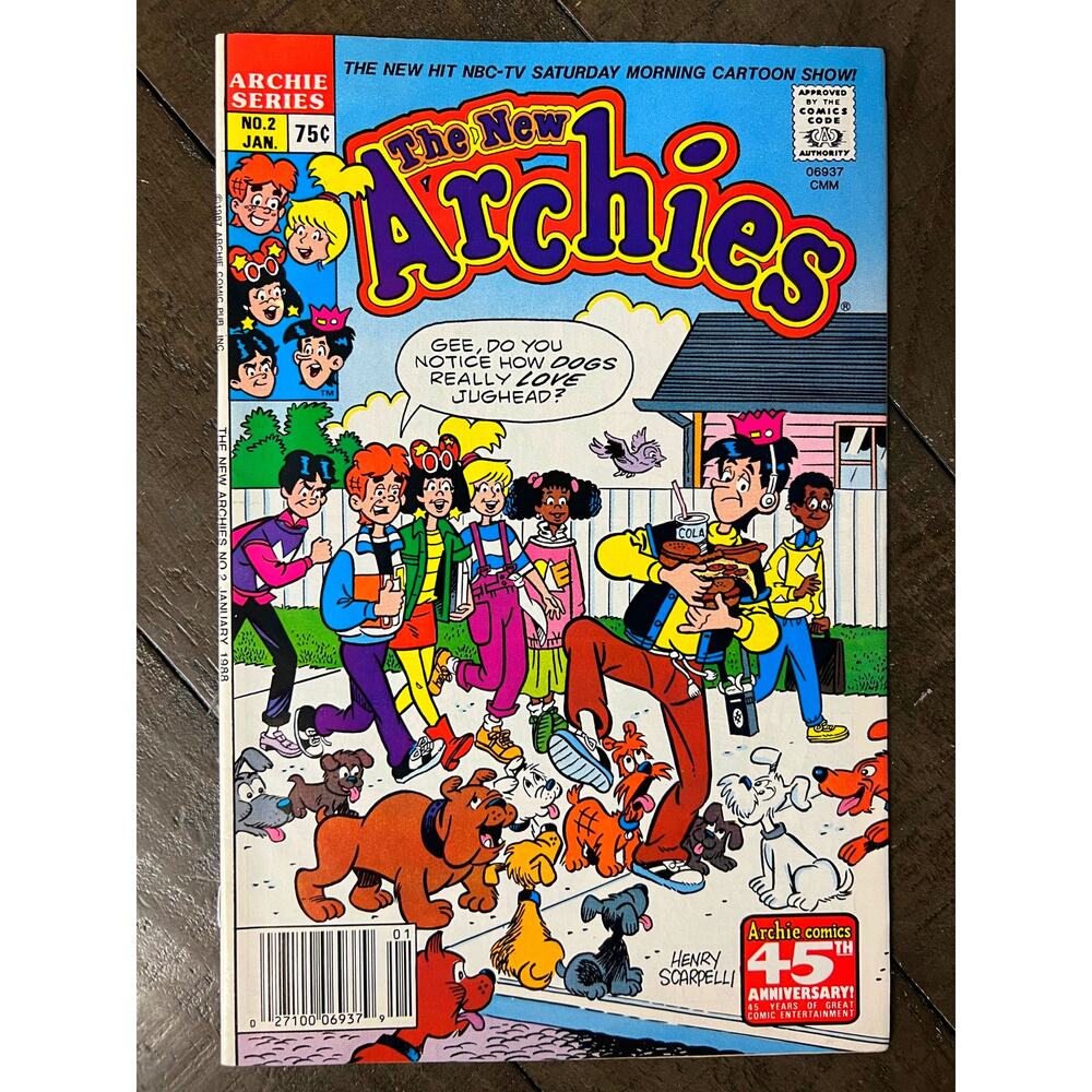 VINTAGE 1988 Archie Comics "THE NEW ARCHIES" #2 - VF/Uncommon